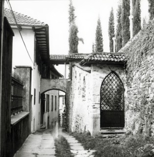 Narrow street, island of San Giulio, Lake Orta, Italy, c1955.  Creator: Arthur Charles Kirby Ware.