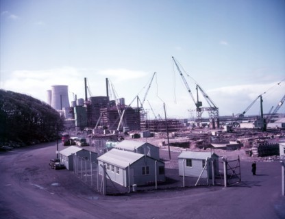 Calder Hall Atomic Power Station, Calder Bridge, Cumberland, c1955. Creator: Arthur Charles Kirby Ware.