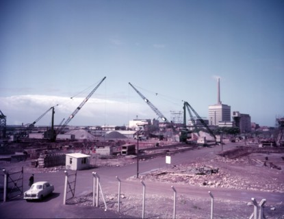 Calder Hall Atomic Power Station, Calder Bridge, Cumberland, c1955. Creator: Arthur Charles Kirby Ware.