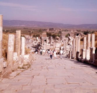 The Marble-Paved Street, Ephesus, Turkey, c1955.  Creator: Arthur Charles Kirby Ware.