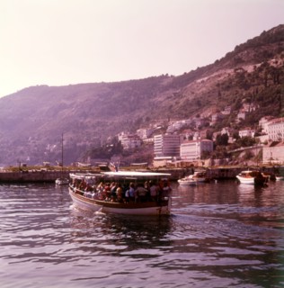 Dubrovnik from the sea, Yugoslavia, c1955. Creator: Arthur Charles Kirby Ware.