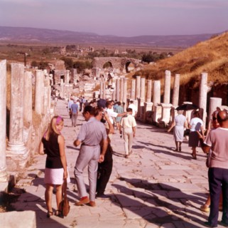 The Marble-Paved Street, Ephesus, Turkey, c1955. Creator: Arthur Charles Kirby Ware.
