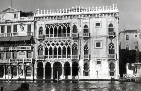 Ca' d'Oro on the Grand Canal, Venice, Italy, c1955.  Creator: Arthur Charles Kirby Ware.