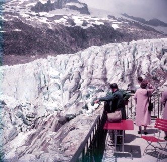 The Rhône Glacier, Switzerland, c1955.  Creator: Arthur Charles Kirby Ware.