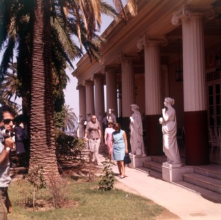 The garden at the Achilleion Palace, Corfu, c1955. Creator: Arthur Charles Kirby Ware.