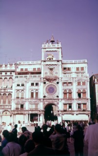 St Mark's Clocktower, Venice, Italy, c1955.  Creator: Arthur Charles Kirby Ware.