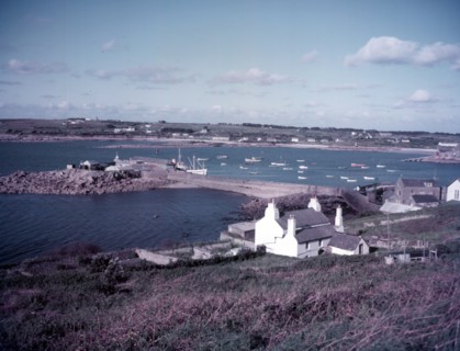 The Quay and St Mary's Pool, Hugh Town, St Mary's, Scilly Isles, c1955. Creator: Arthur Charles Kirby Ware.