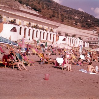 Spisone Beach, Taormina, Sicily, c1970s.  Creator: Arthur Charles Kirby Ware.