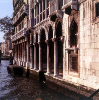 Ca' d'Oro on the Grand Canal, Venice, Italy, c1955. FLIP Creator: Arthur Charles Kirby Ware.