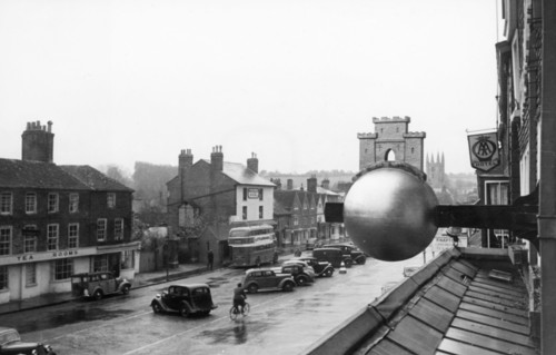 The High Street, Marlborough, Wiltshire, c1955. Creator: Arthur Charles Kirby Ware.