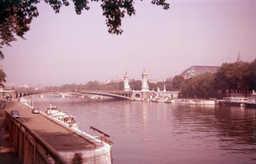 Pont Alexandre III and the Grand Palais, Paris, France, c1955. Creator: Arthur Charles Kirby Ware.