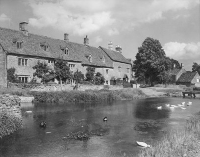 Upper Slaughter, Gloucestershire, c1955. Creator: Arthur Charles Kirby Ware.