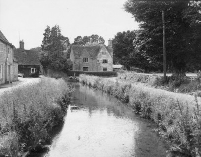 The River Thames, Ashton Keynes, Wiltshire, c1955.  Creator: Arthur Charles Kirby Ware.