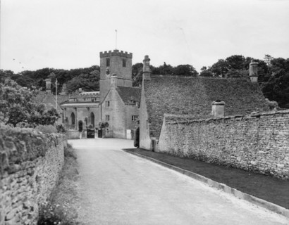 Arlington Row, Bibury, Gloucestershire, c1955. Creator: Arthur Charles Kirby Ware.