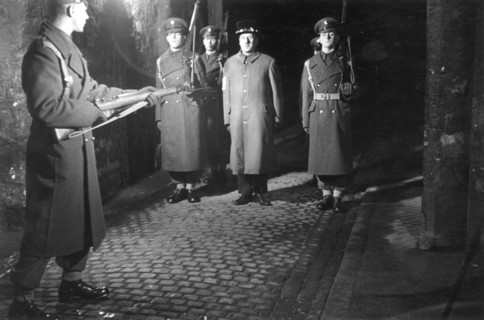 Ceremony of the Keys, Tower of London, c1955. Creator: Arthur Charles Kirby Ware.