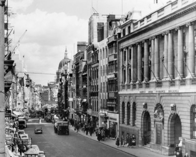 Norwich Union Insurance Building, Fleet Street, London, c1955. Creator: Arthur Charles Kirby Ware.