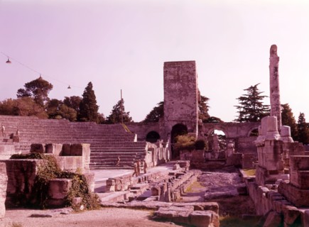 Théâtre Antique, Arles, France, c1955.  Creator: Arthur Charles Kirby Ware.