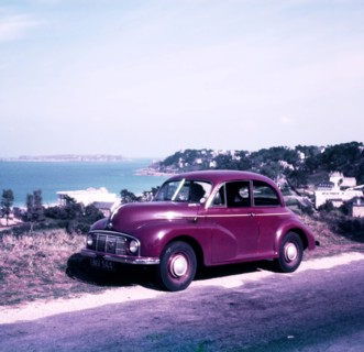 Coast road, Perros-Gurrec, Brittany, France, c1955.  Creator: Arthur Charles Kirby Ware.
