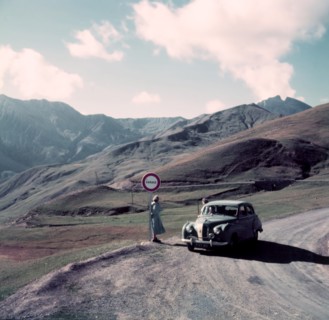 On the summit of Col d'Allos, Dauphiné, France, c1955. Creator: Arthur Charles Kirby Ware.