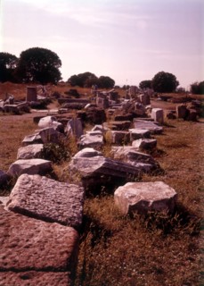 Ruins at Delphi, Greece, c1955. Creator: Arthur Charles Kirby Ware.