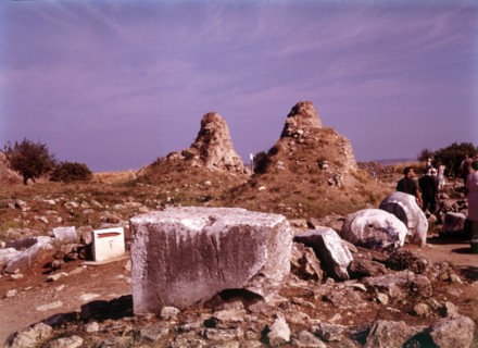 Ruins at Delphi, Greece, c1955. Creator: Arthur Charles Kirby Ware.