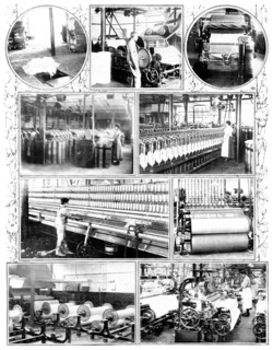 Bale to cloth: the transformation of "tree-wool"..., 1909. Creator: Unknown.