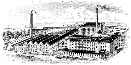 The centre of a great industry: the Wood-Milne Rubber Works, 1909. Creator: Unknown.