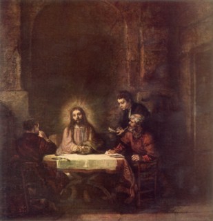 'Christ at Emmaus', 1648, (1967).  Creator: Rembrandt Harmensz van Rijn.