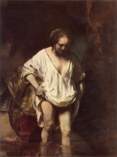 'A Woman Bathing', 1654, (1967). Creator: Rembrandt Harmensz van Rijn.