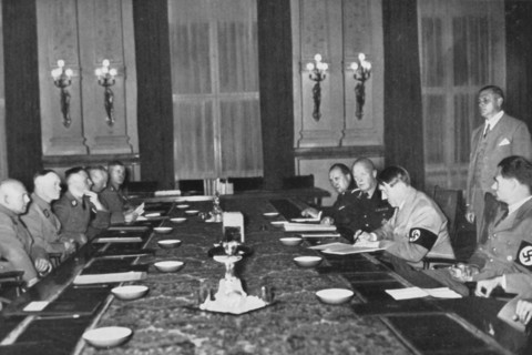 Réunion du gouverneur du Reich à la chancellerie du Reich