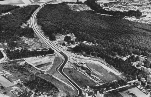 Motorway in Germany, whose layout has been drawn by Hitler