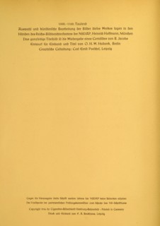 Inside page of the book about Adolf Hitler, published by Cigaretten-Bilderdienst Hamburg-Bahrenfeld Editions (1936)