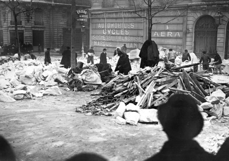 Bombardements allemands à Paris en août 1918