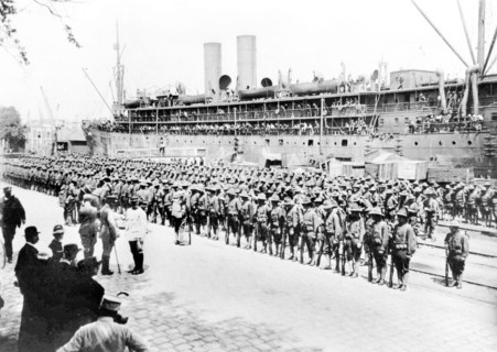 Entrée en guerre des Etats-Unis en 1917