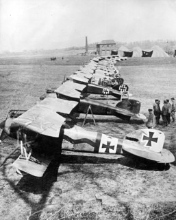 Avions Albatros, utilisés par l'Allemagne pendant la première guerre mondiale, escadrille du baron