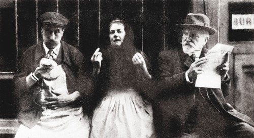 Novembre 1918, la grippe espagnole, traitée de façon humoristique dans le Monde Illustré:  "En