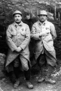 Les sapeurs Mauduit et Cadoret, 1915