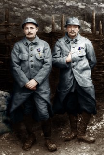 French sappers Mauduit and Cadoret