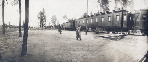 La révolution Russe, la fin tragique des Romanov. Mars 1917, c'est à Tsarskoié-Sélo que les Romanov