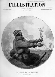 Front page of The Illustration of July 5, 1919