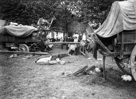 L'exode des populations du Nord de la France en août 1914 - Familles du Nord de la France ayant