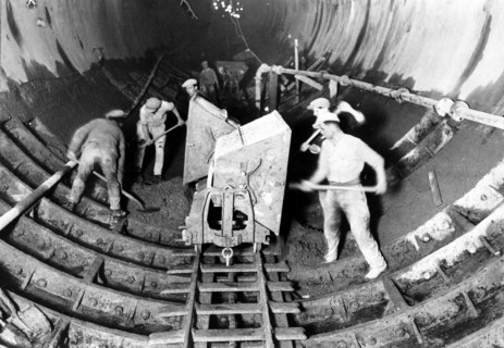 Les employés du métro parisien en 1941