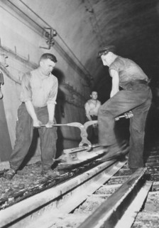 Les employés du métro parisien en 1941