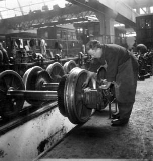Les employés du métro parisien en 1950