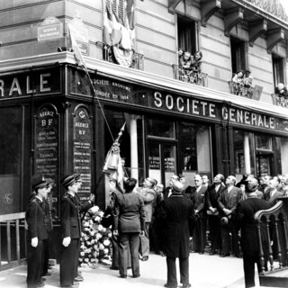 Finances, banques, la Société Générale. M Henri Vergnolle, président du conseil municipal de Paris,
