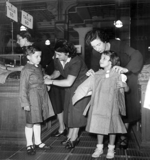 Rentrée des classes en 1950