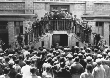 Usines Renault de Boulogne-Billancourt en 1936