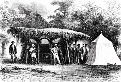 Percement de l'Isthme de Panama par la France : 1881, installation provisoire à Paraiso de la