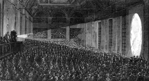 Percement de l'Isthme de Panama par la France : la conférence de M.Lesseps à la Sorbonne le 17