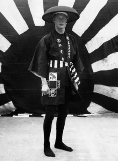 Mai 1922, à bord du cuirassé Renown, le prince de Galles, futur roi d'Angleterre Edouard VIII,